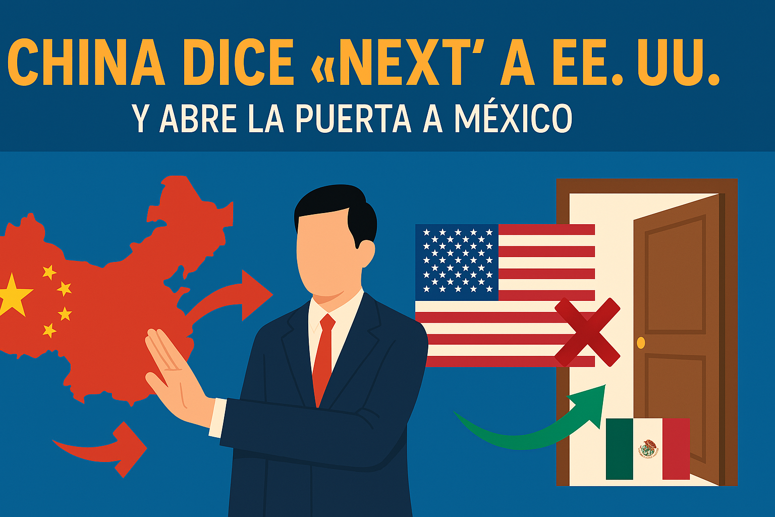 China dice “next” a EE.UU. y abre la puerta a México