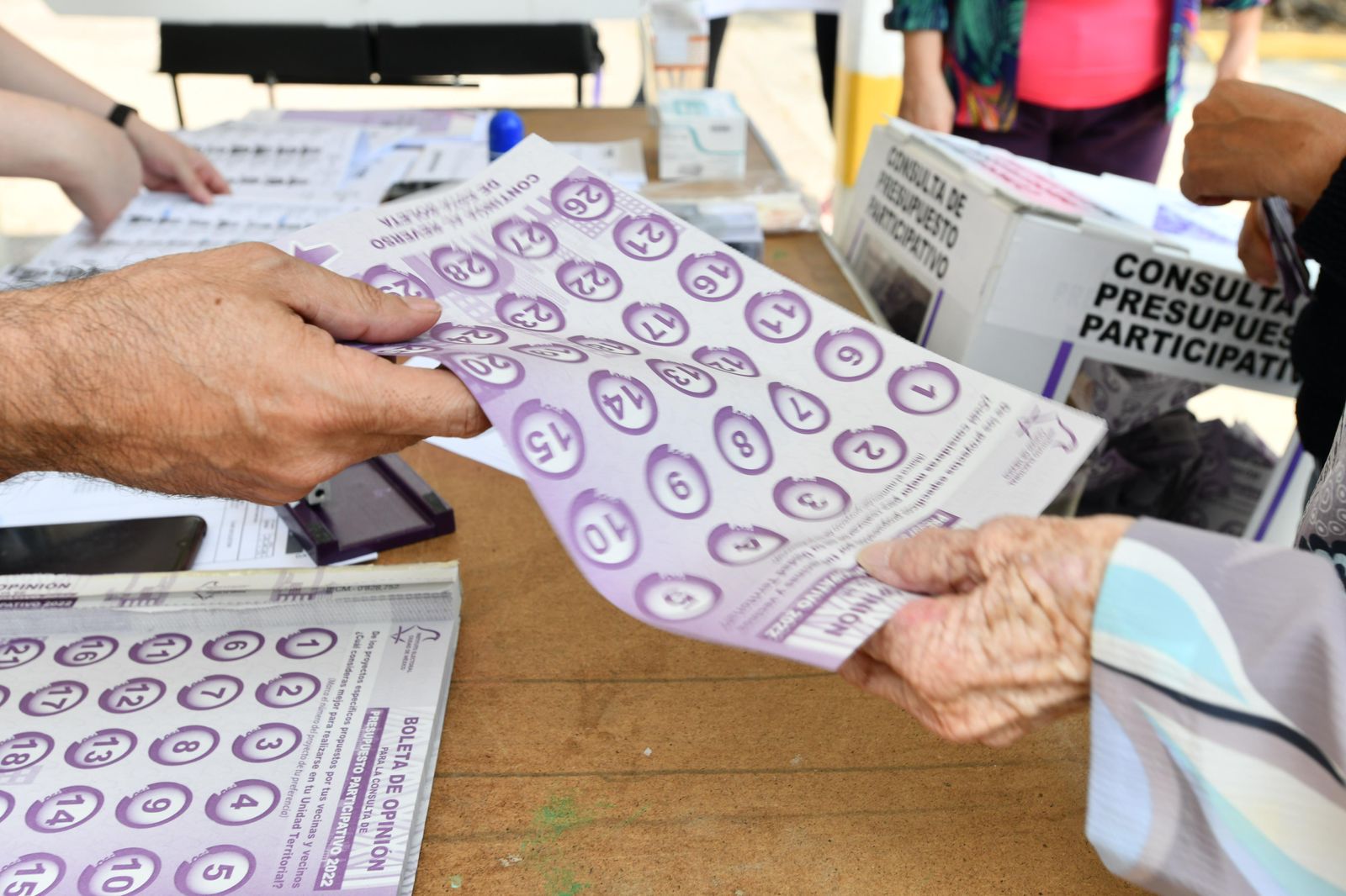 Facilitan tu elección: IECM asigna números a propuestas del Presupuesto Participativo