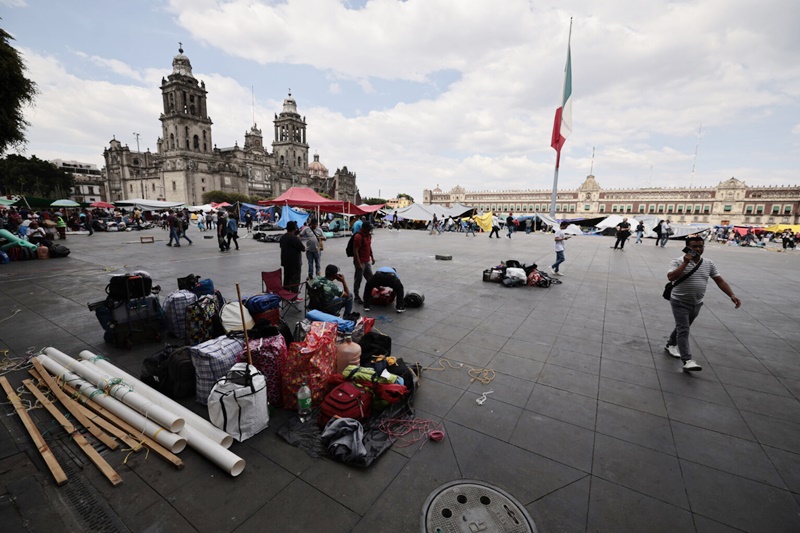 CDMX se prepara para megamarcha magisterial; CNTE exigirá atención directa a Sheinbaum