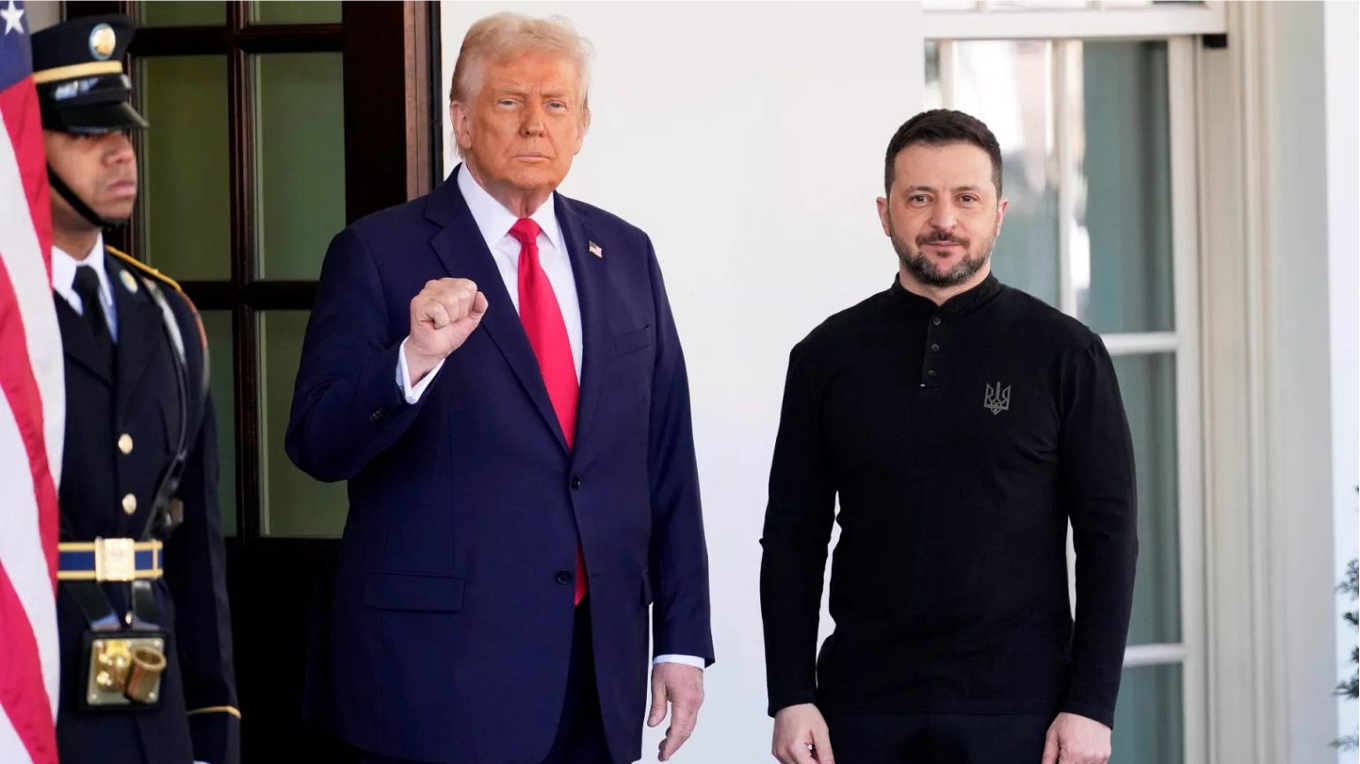 Trump descarta alto al fuego inmediato en Ucrania tras reunión con Zelenski