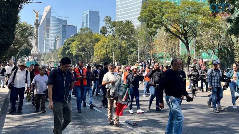 CDMX se enfrenta a un viernes de marchas y caos vial