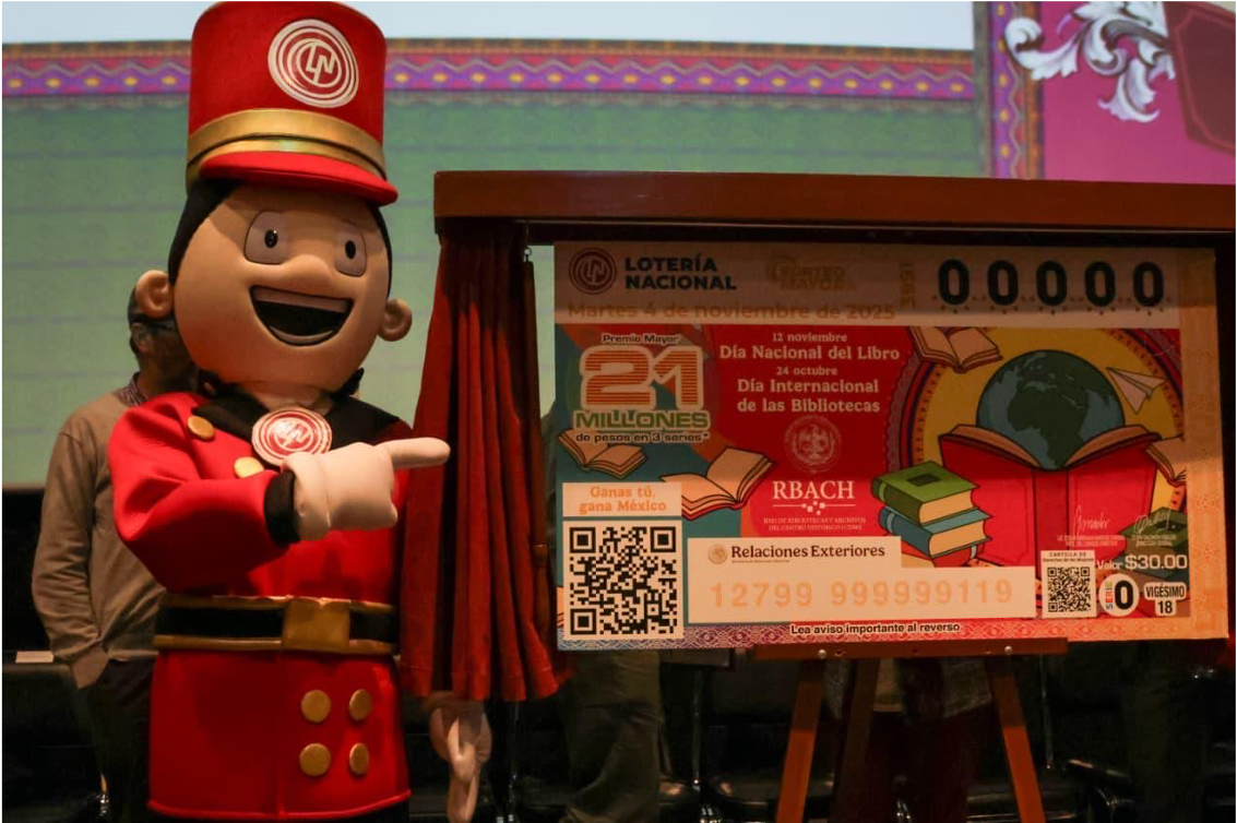 Lotería Nacional celebra el Día del Libro con un sorteo millonario dedicado a la lectura