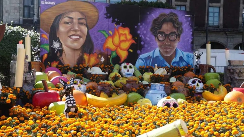 Brugada rinde homenaje a Ximena Guzmán y José Muñoz, asesinados en mayo