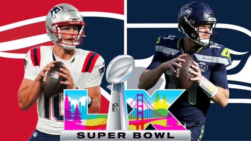 Patriots vs Seahawks, todo listo para el Super Bowl LX