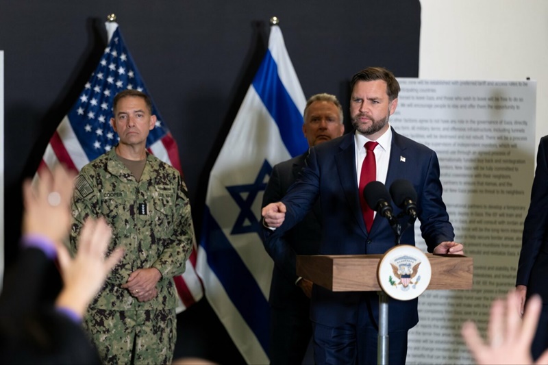 Vance en Israel advierte a Hamás: “Si no cumplen, pasarán cosas muy malas”