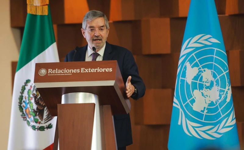 México impulsa reforma urgente a la ONU tras 80 años de cooperación