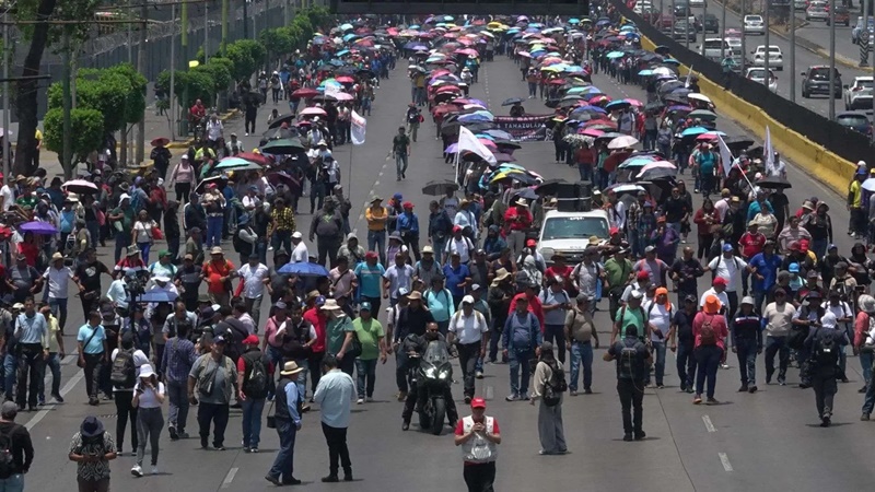 Marchas colapsan vialidades: CDMX vive otro caos vial