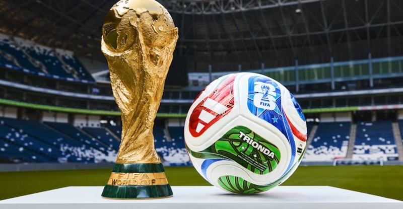 “Trionda”, el balón que unirá a México, EE.UU. y Canadá en el Mundial 2026