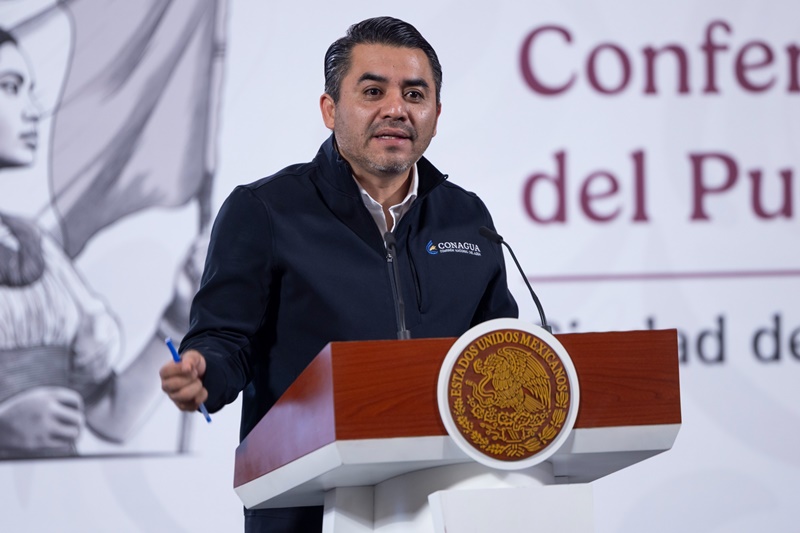 CONAGUA defiende reforma para recuperar la rectoría del agua y frenar el acaparamiento