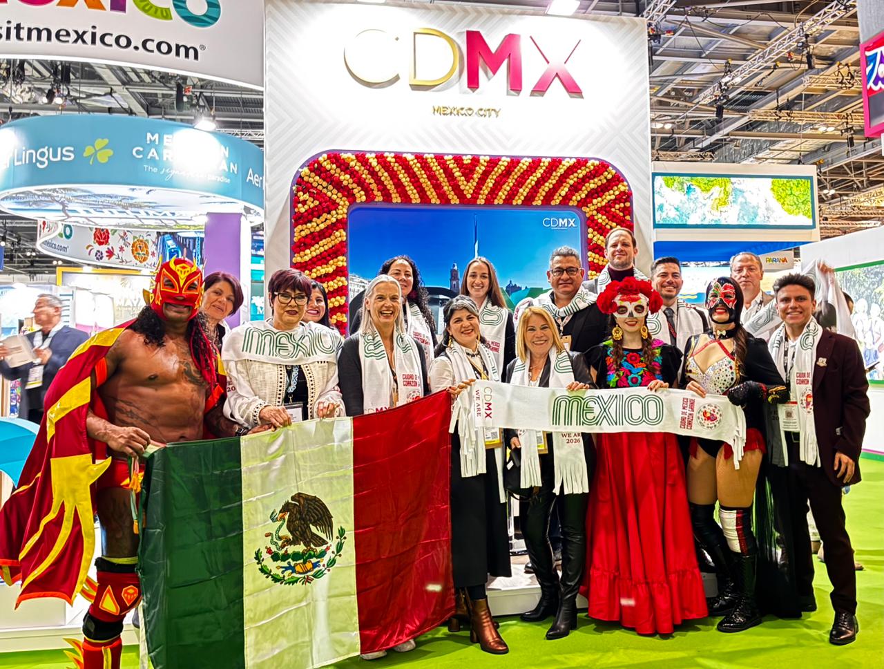 Ciudad de México destaca como destino líder en la feria turística más importante de Europa