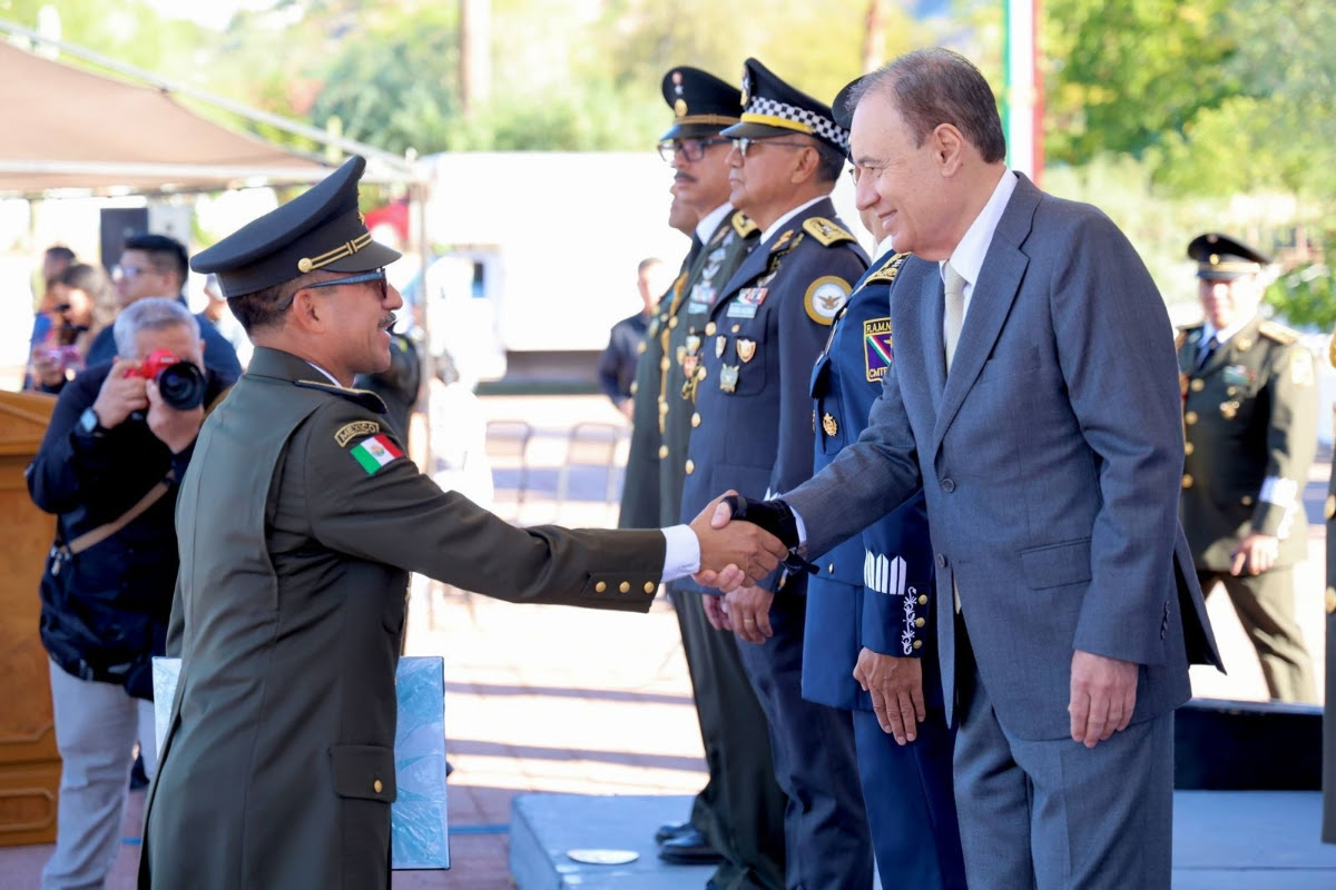 Durazo reconoce compromiso de Fuerzas Armadas en fortalecimiento de la seguridad en Sonora