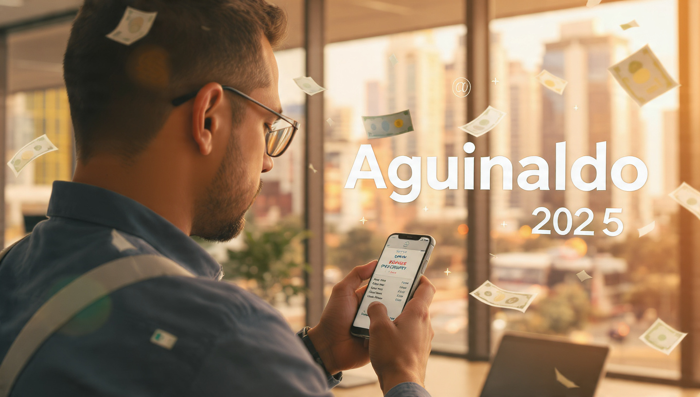 Aguinaldo 2025: fecha límite de pago y cálculo fácil para saber cuánto te toca