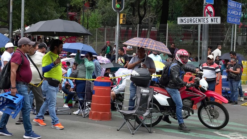 Caos vial y protestas complican la movilidad en la CDMX este día
