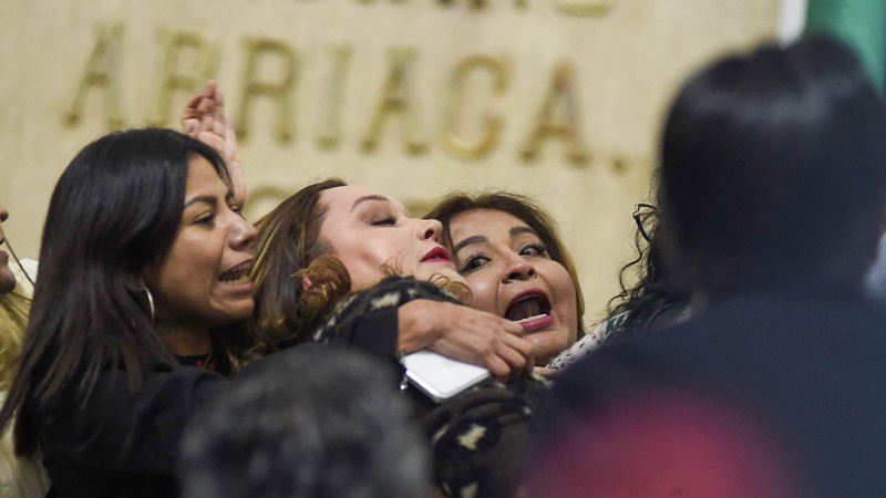 ¿Qué desató el choque entre diputadas en el Congreso de la CDMX?