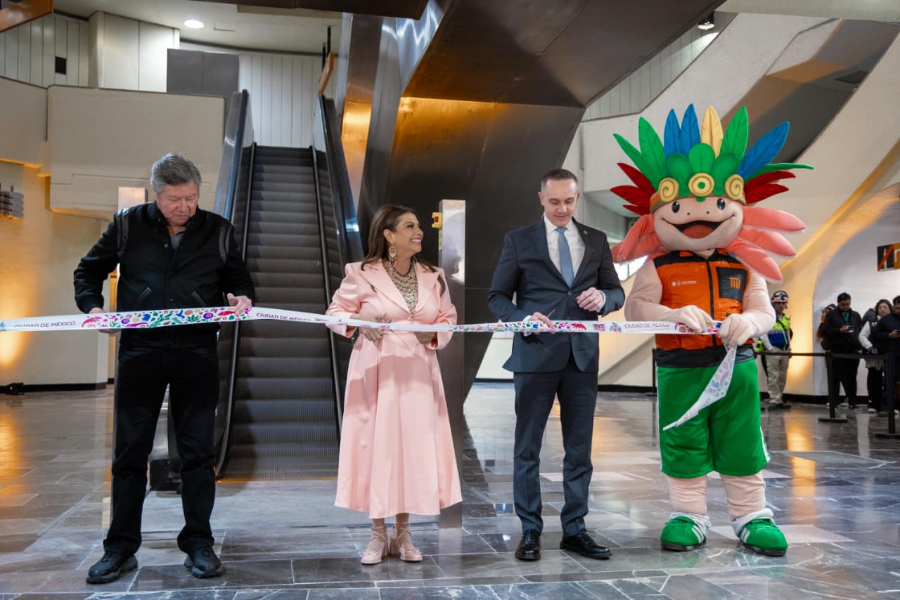 Brugada impulsa un Metro más accesible con 20 nuevas escaleras eléctricas