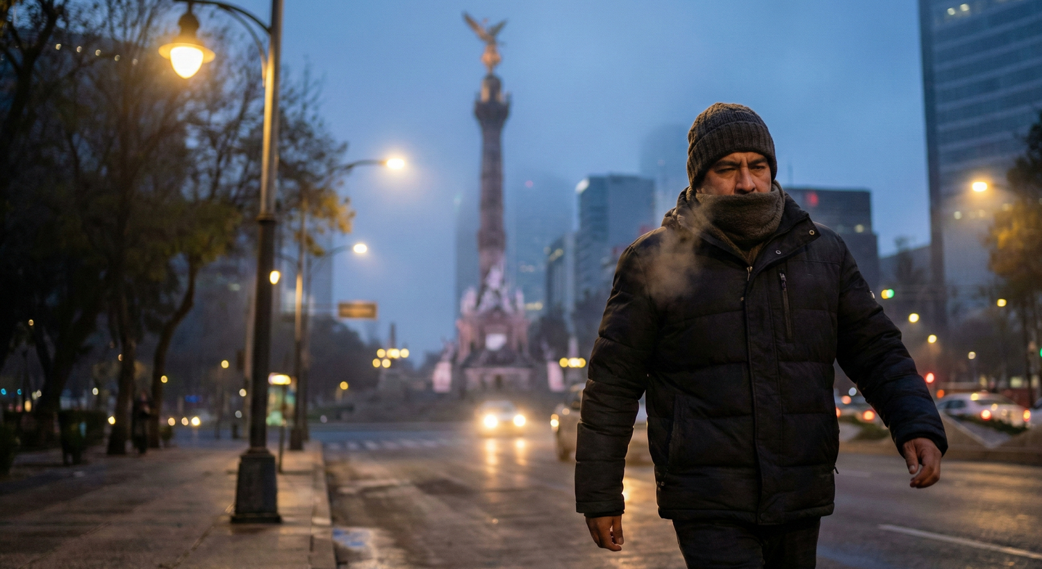 Autoridades alertan por bajas temperaturas nocturnas pese a ambiente cálido en CDMX
