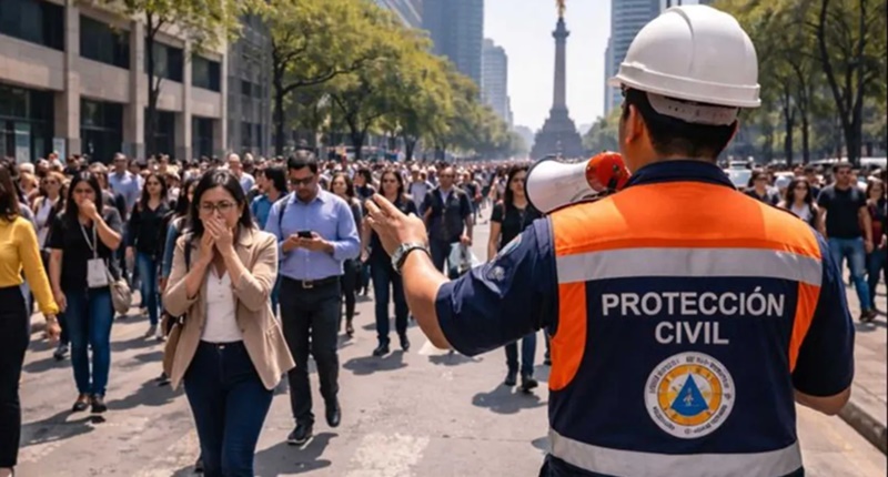 Hoy se realiza el simulacro sísmico en CDMX y Edomex