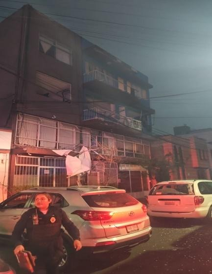 Fuga de gas provoca explosión en Narvarte: 4 heridos y 50 desalojados en Benito Juárez