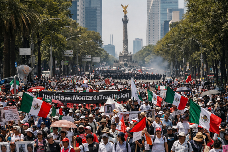 Marchas y tráfico mantienen complicada la CDMX esta tarde