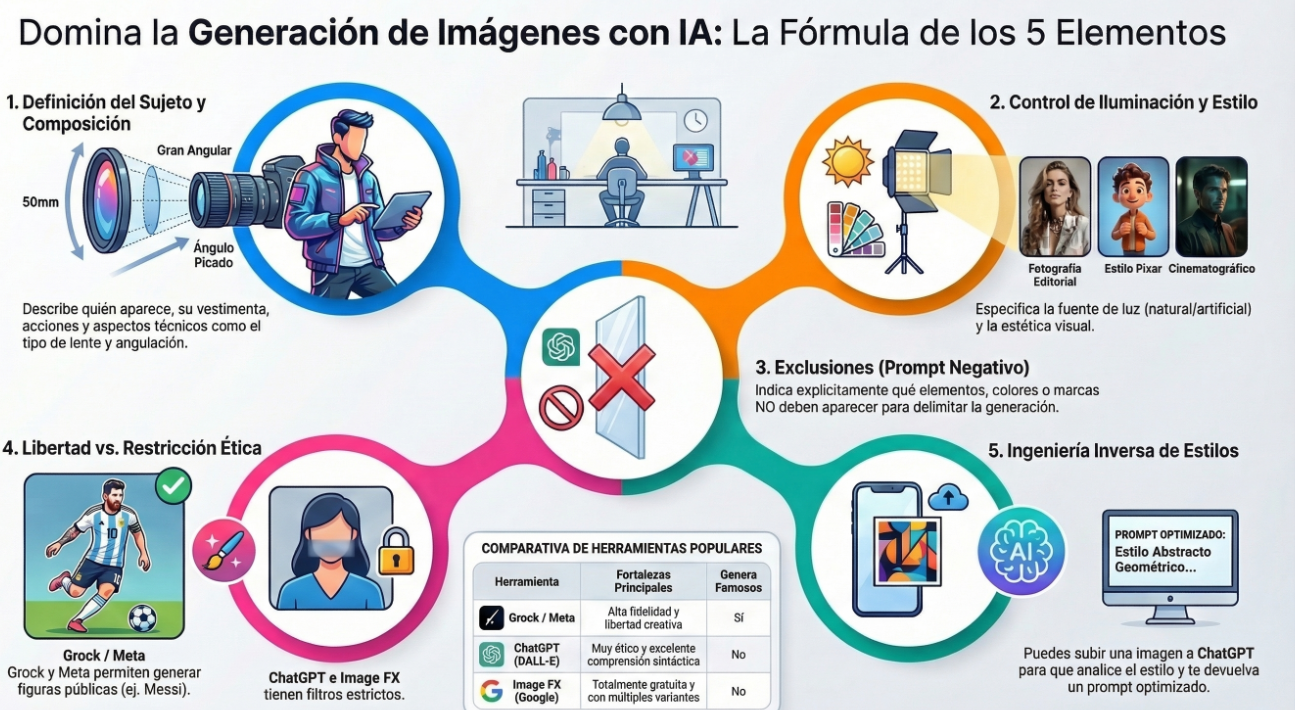El secreto para dominar la Inteligencia Artificial y crear imágenes profesionales