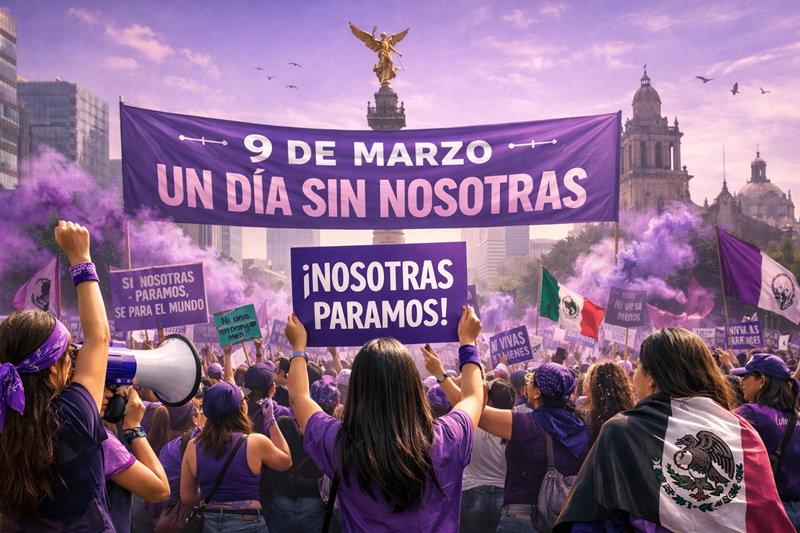 Senado avanza para declarar el 9m como día nacional sin nosotras