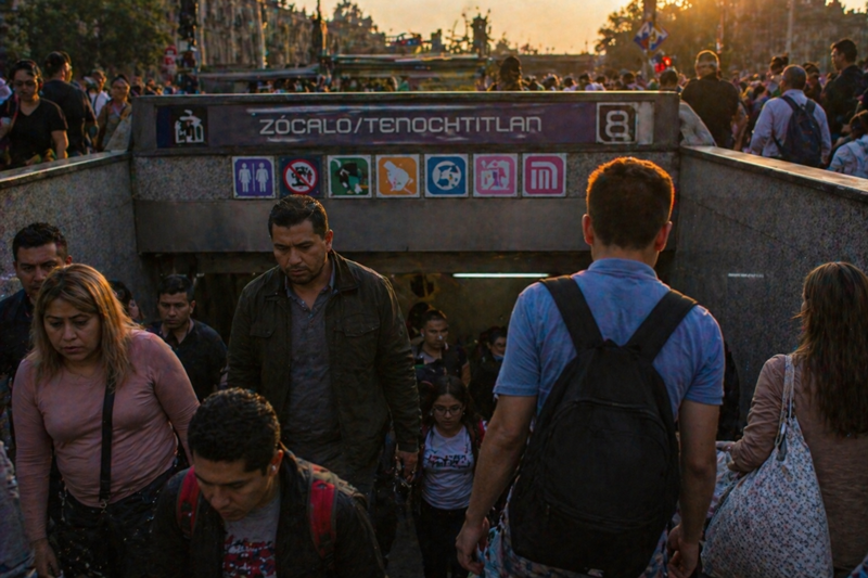 Saturación en CDMX: Tráfico, calor de 33°C y 11 puntos críticos